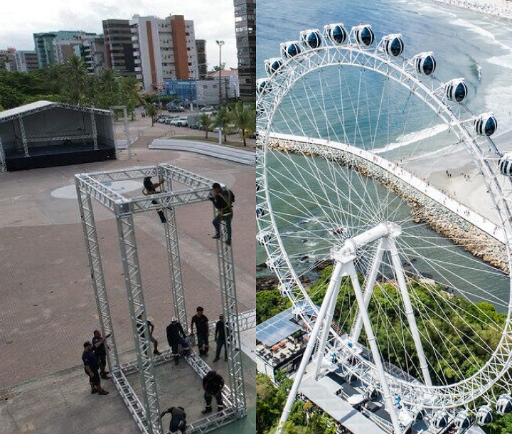 Roda Gigante De Macei Ficar Na Pra A Multieventos E Ter M De