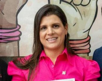 Marcela Gomes, candidata a prefeita de Novo Lino